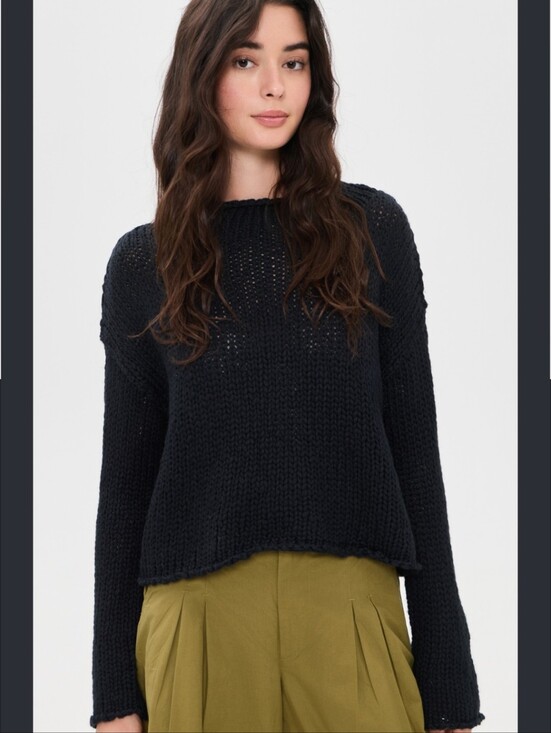 Free People Sweaters - Free People Black Opal Sweater Size XS